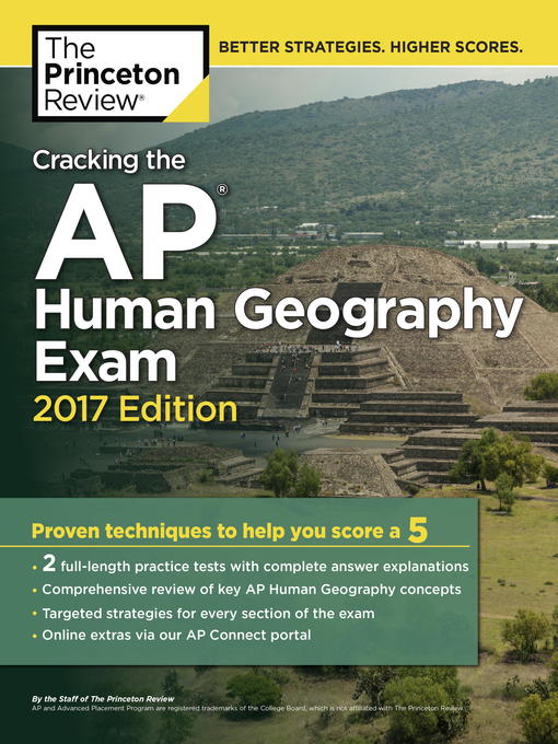 Title details for Cracking the AP Human Geography Exam, 2017 Edition by Princeton Review - Available